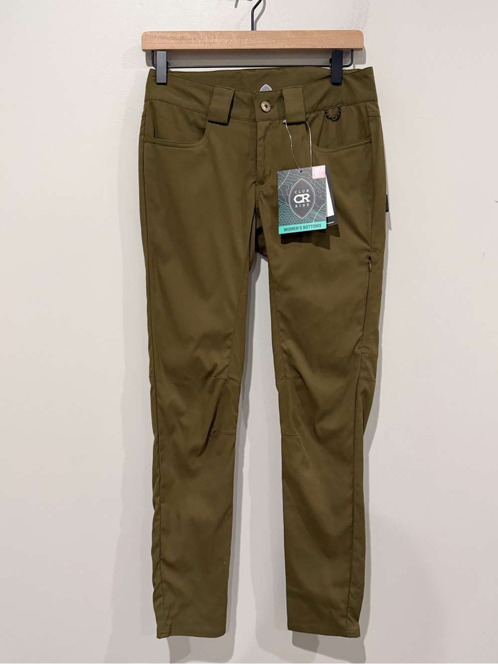 CLUB RIDE Apparel Women's Tour Pants Olive Green NEW Size XS Biking Cycling